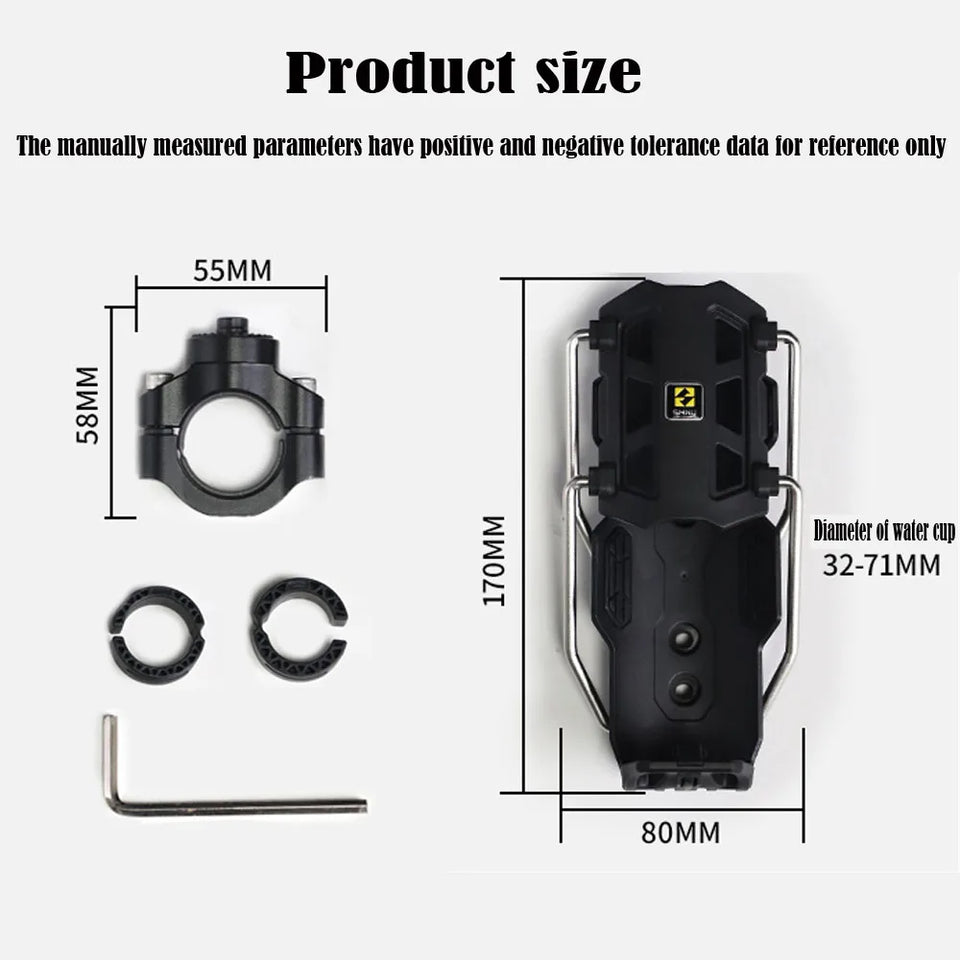 Nuevo Portavasos Universal para Moto