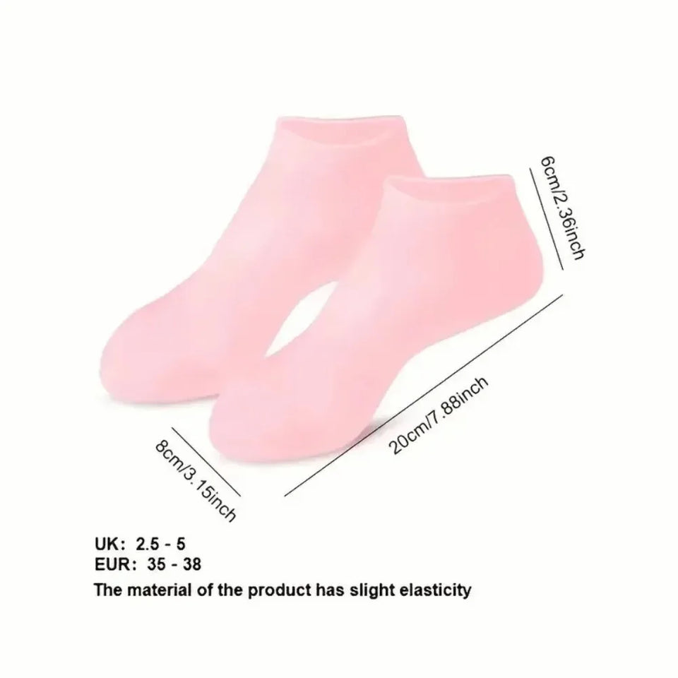 Nuevo Calcetines Hidratantes de Silicona para Pies