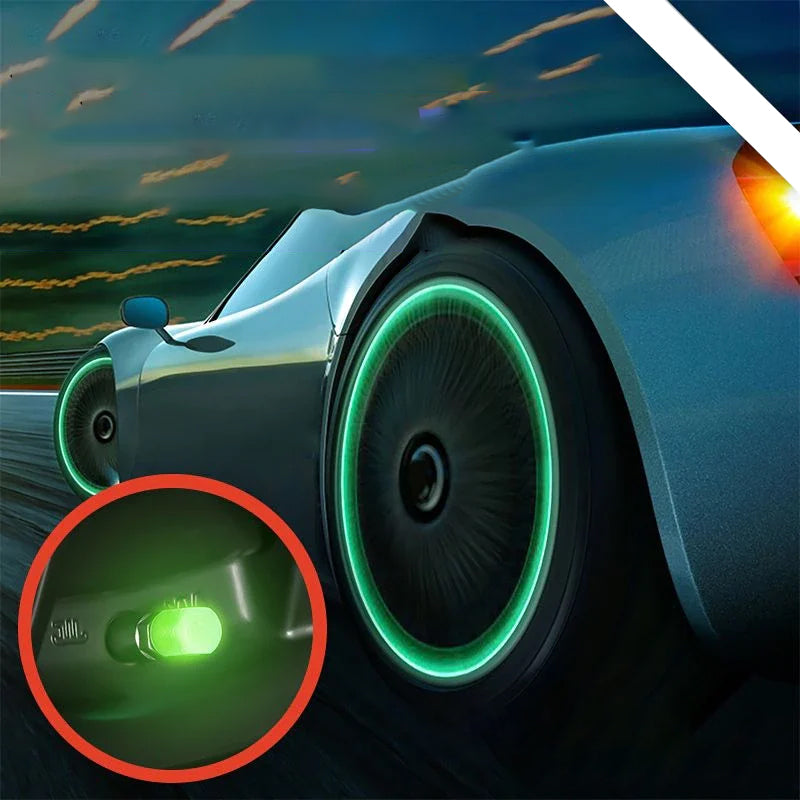 4 Tapones Brillantes para Llantas