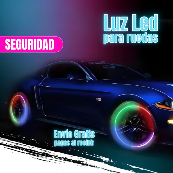 Nuevas Luces LED Brillantes para Ruedas