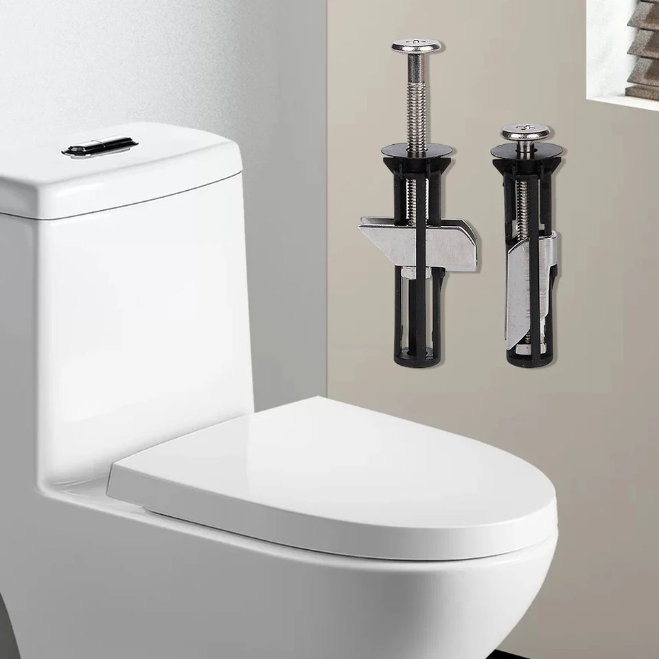 Nuevo SET de 2 unidades Fijador Fuerte para Asiento WC