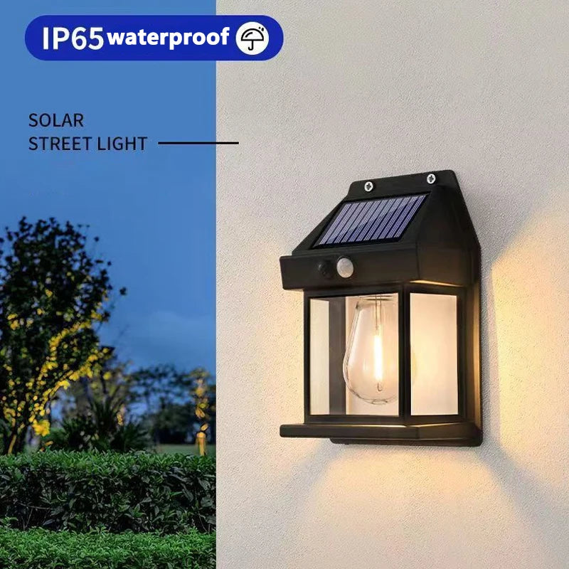 Nueva Lampara de Luz Solar con Sensor