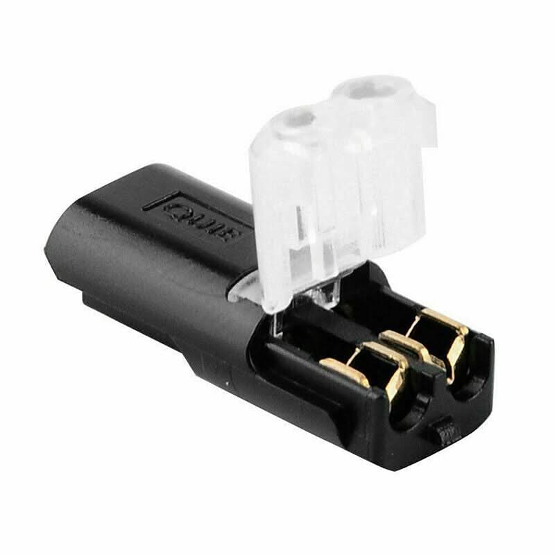 Nuevo KIT de 50 unidades de Conectores Push-in Doble Rápidos Seguros