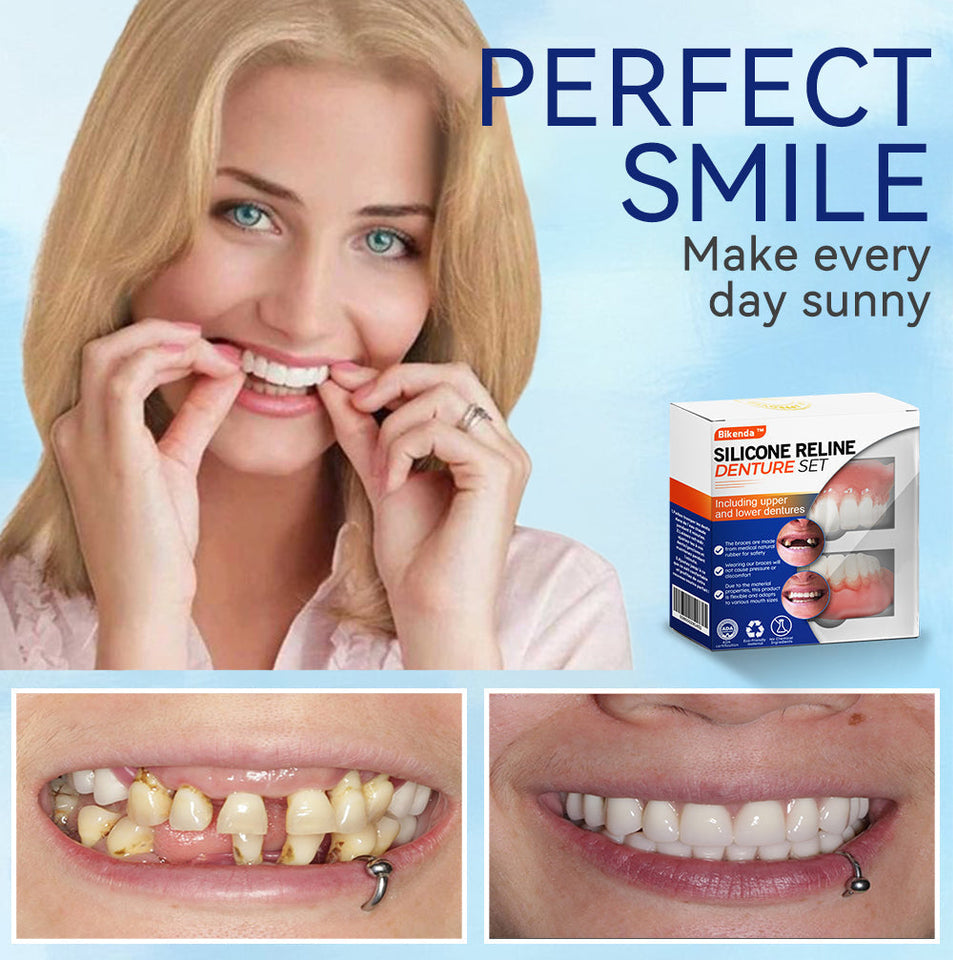 Nueva Dentadura de silicona Perfecta en Casa