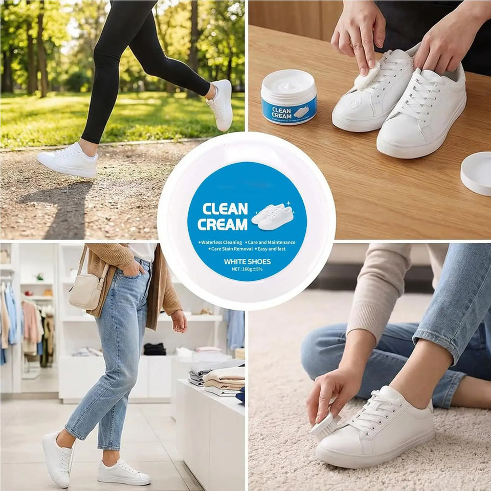 Nueva Crema Limpiadora de Zapatillas