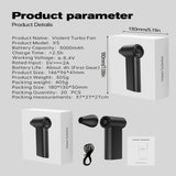 Nuevo Soplador Turbo Portátil Pro Potente