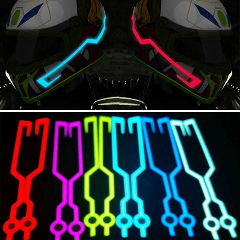 Nueva Tira LED para Casco de Moto
