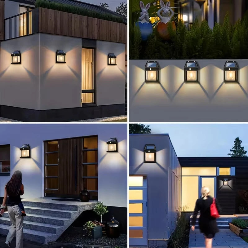 Nueva Lampara de Luz Solar con Sensor