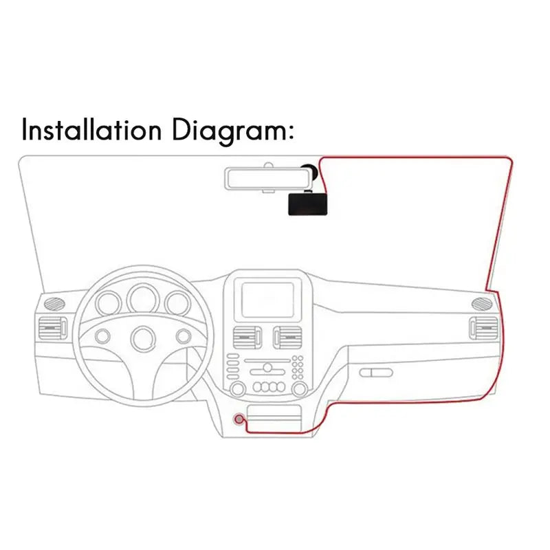 Nuevo Espejo DVR para coche inteligente