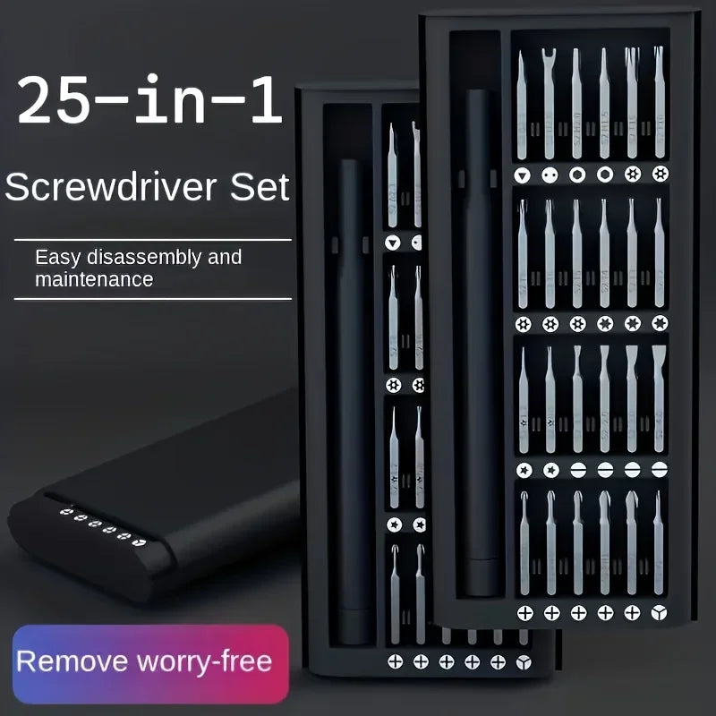 Nuevo Kit Mini Destornilladores Magnéticos Portátil