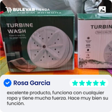 Mini Lavadora Viajera Turbo