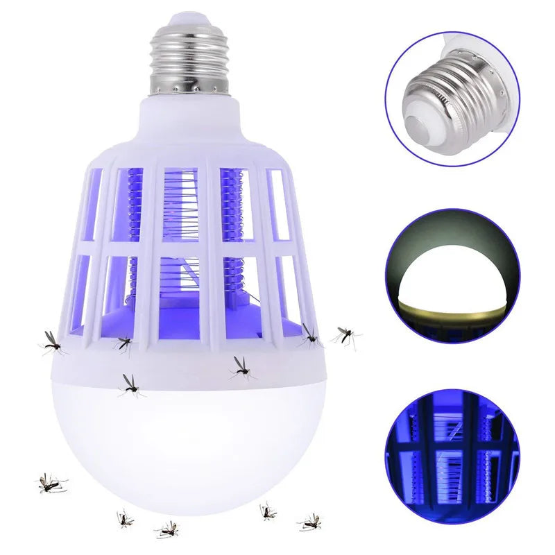 Nueva Bombilla LED Mata Mosquitos