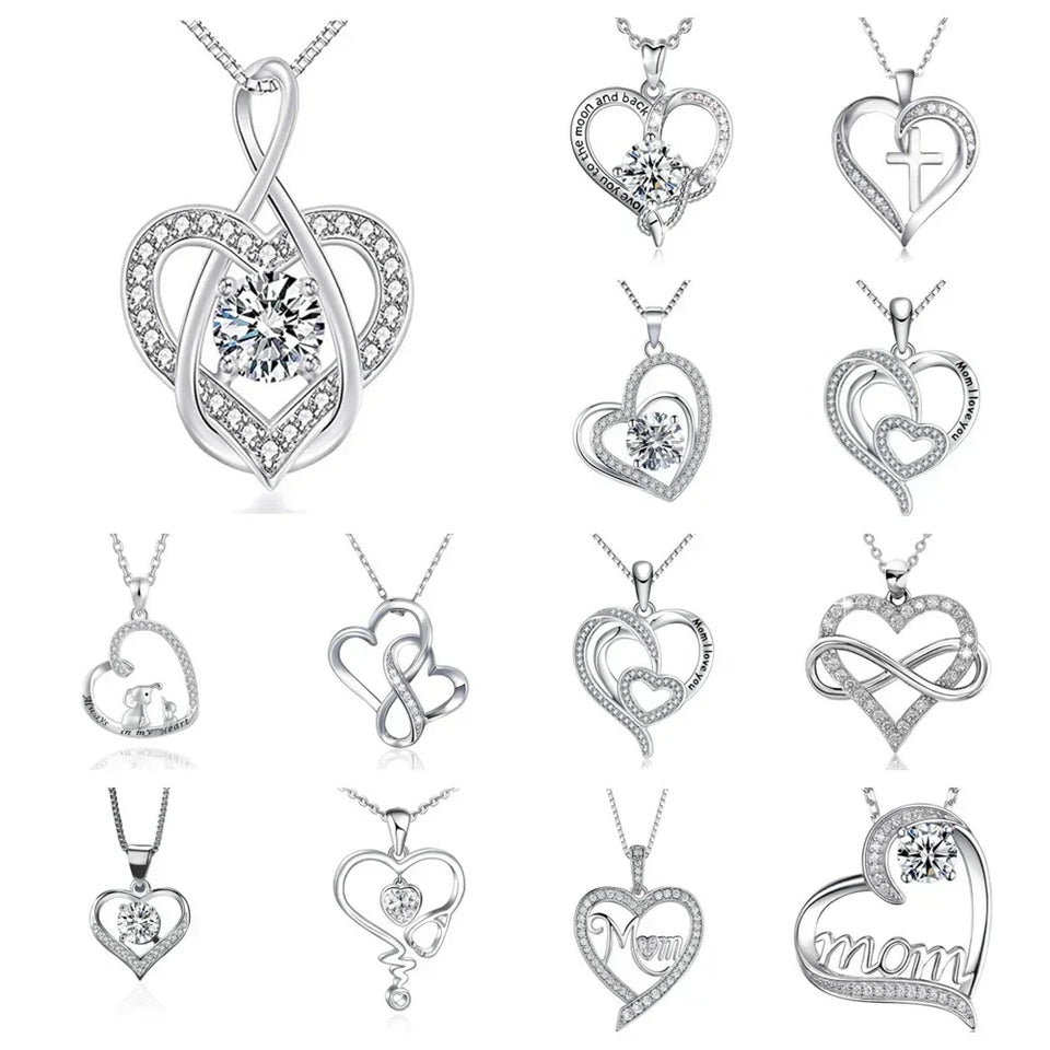Collar Amor Eterno con Zirconia