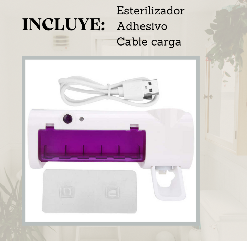 Nuevo Esterilizador de cepillos de dientes