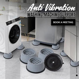 Nuevo Protectores antivibraciones SilentWash pack de 4 unidades