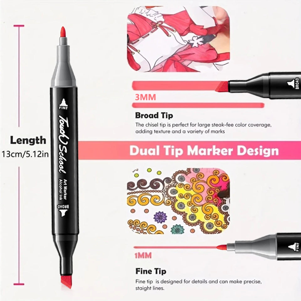 Marcadores Doble Punta Pro Sketch