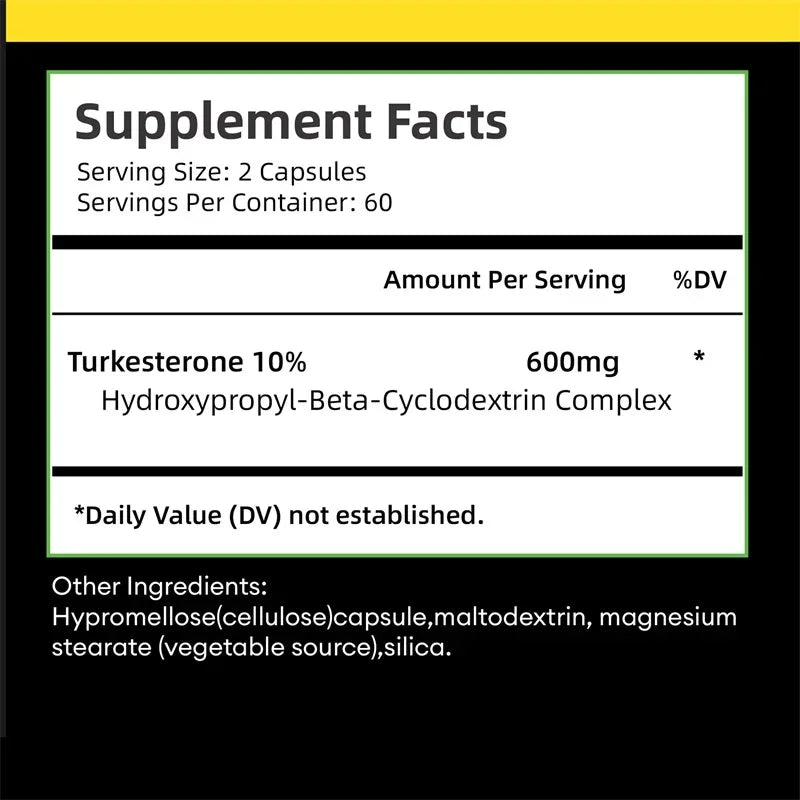 Nueva Energía Muscular Turbo Natural Fuerza Rápida