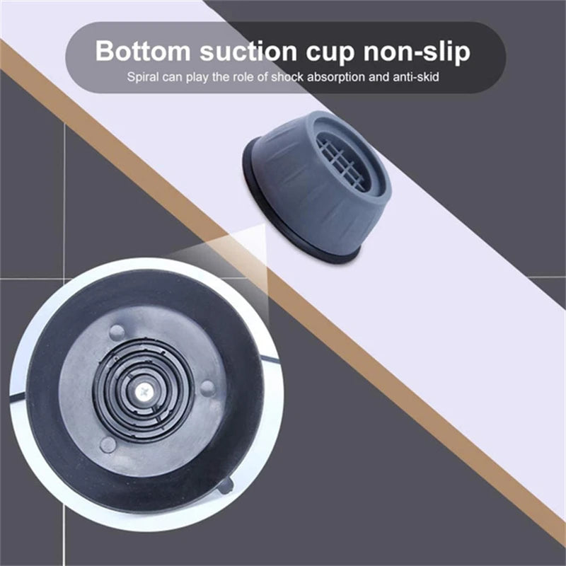 Nuevas Patas Antivibración SilenceGrip para Electrodomésticos