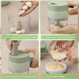 Nuevo Corta Vegetales Multifuncional  QuickChop