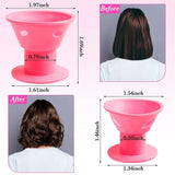 Nuevo SET de 10 Rizadores de Silicona Fácil para Cabello