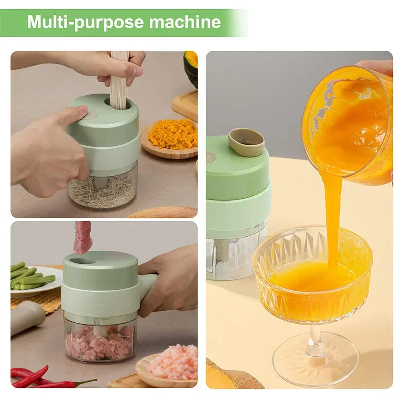 Nuevo Corta Vegetales Multifuncional  QuickChop