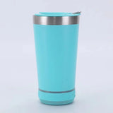 Nuevo Vaso Sonoro Bluetooth Portátil Acero