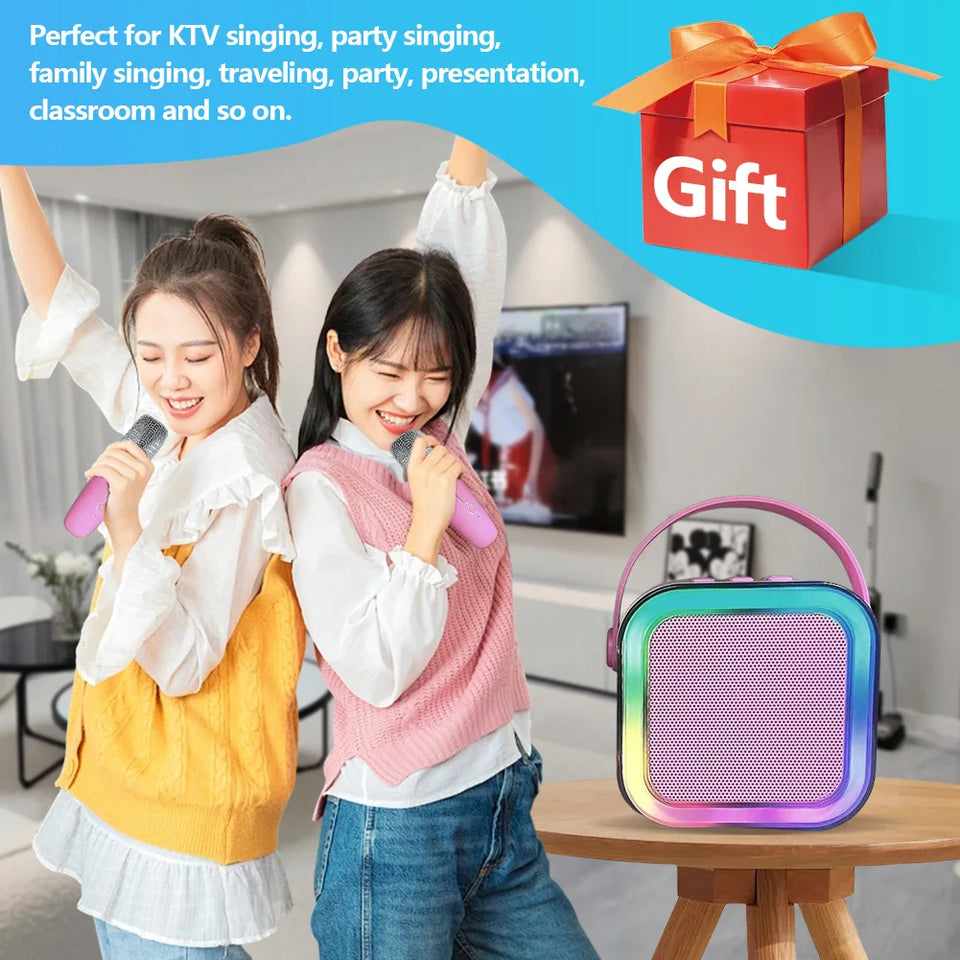 Nueva Máquina de Karaoke Bluetooth Divertida