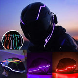 Nueva Tira LED para Casco de Moto