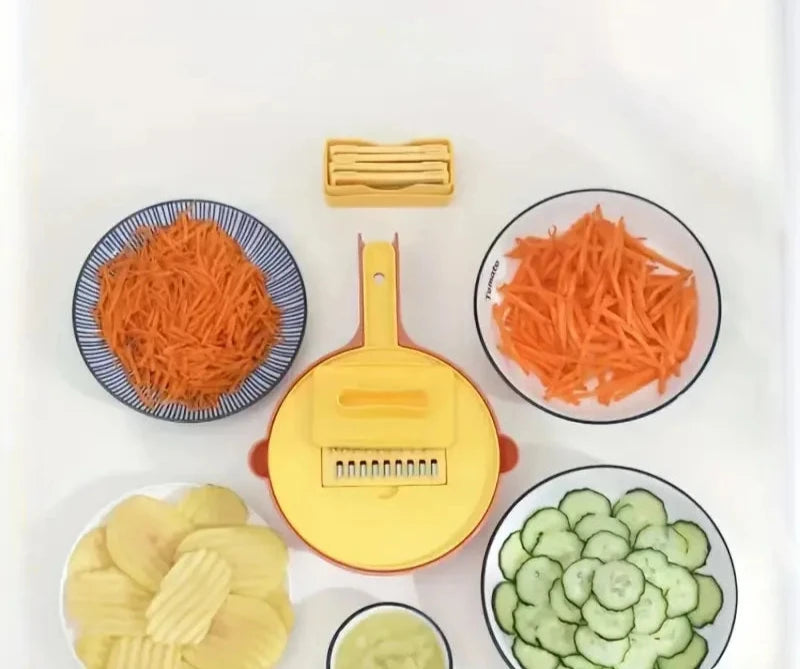 Nuevo Cortador y escurridor de vegetales