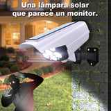 Nueva Lámpara Luz Solar LED Tipo Cámara (No Cámara)
