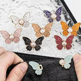 Nuevo SET de 5 Botones Mariposa Ajusta Tu Cintura TT
