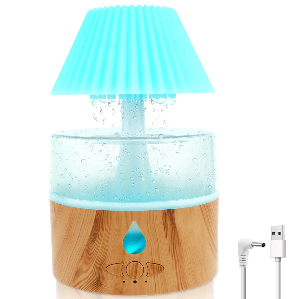 Nueva Humidificador de Lluvia LED