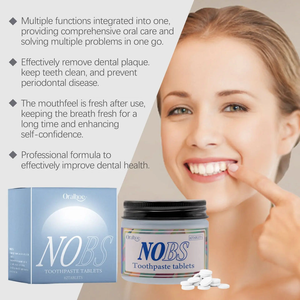 Nuevas Tabletas Dentales Naturales Viaje Frescura