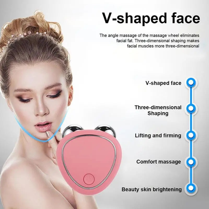 Nuevo Rodillo Facial Eléctrico Reafirma Piel