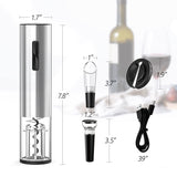 Nuevo Destapador de Vino Eléctrico Recargable
