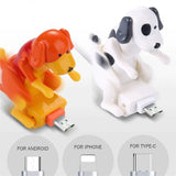 Nuevo Cargador en forma de Perro Divertido