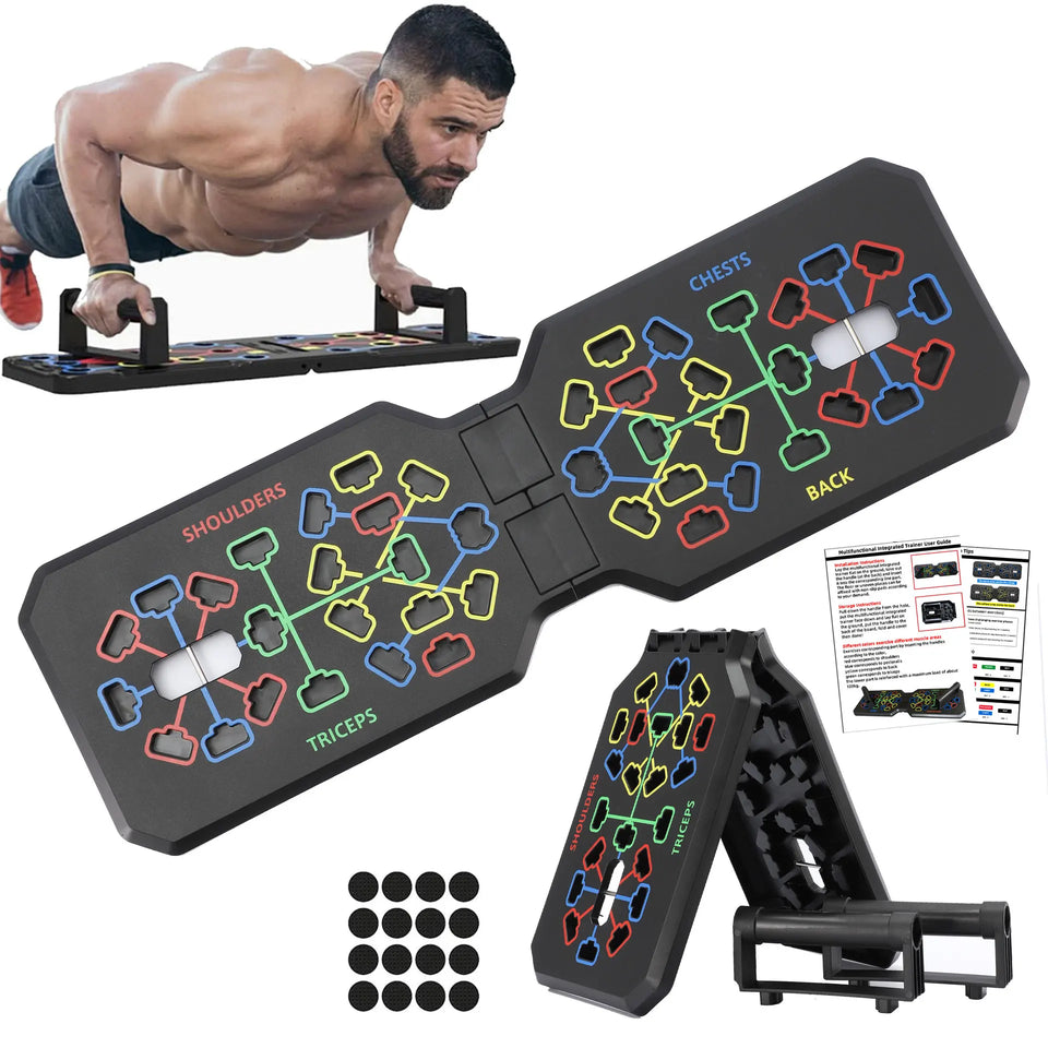 Nuevo Tablero de Flexiones Plegable Fitness