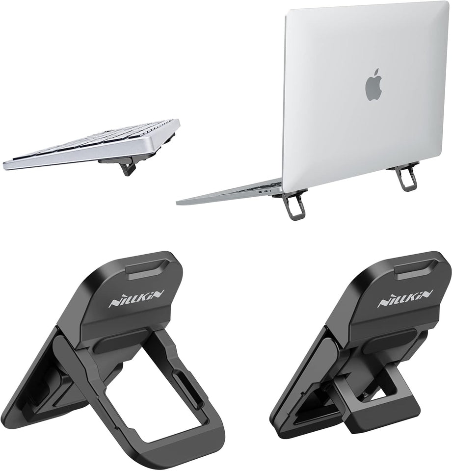 Nuevo Pack de dos Soporte Aluminio Plegable Súper Resistente