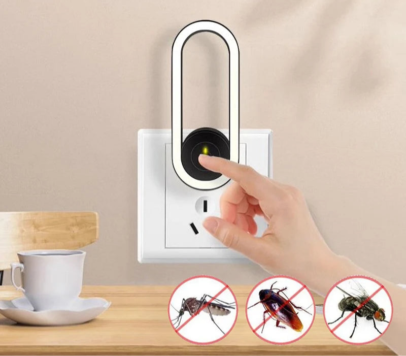 Nueva Luz Repelente Ultrasonica Antimosquitos