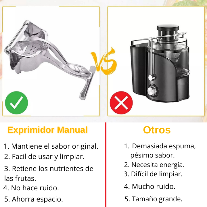 Nuevo Exprimidor de Frutas Fácil