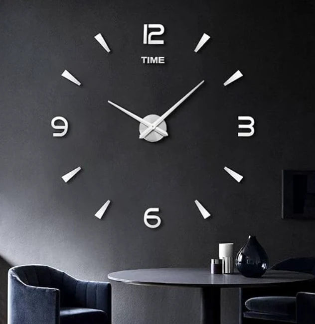 Nuevo Reloj 3D de Pared Adhesivo