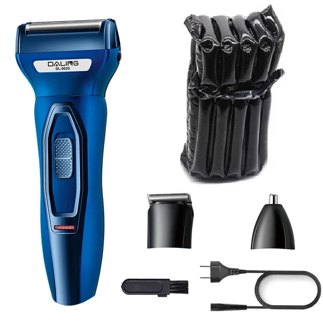Set de depilación Nariz y oido, afeitado, corte de pelo eléctrico recargable GroomMaster Pro.
