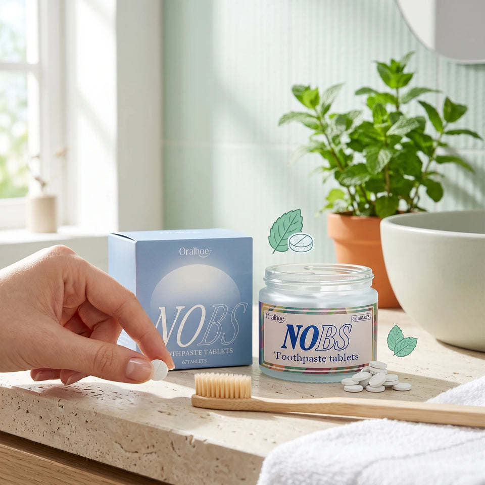 Nueva 62 Tabletas Dentales Masticables Brillo Fácil
