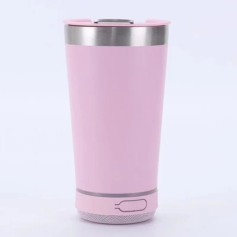 Nuevo Vaso Sonoro Bluetooth Portátil Acero