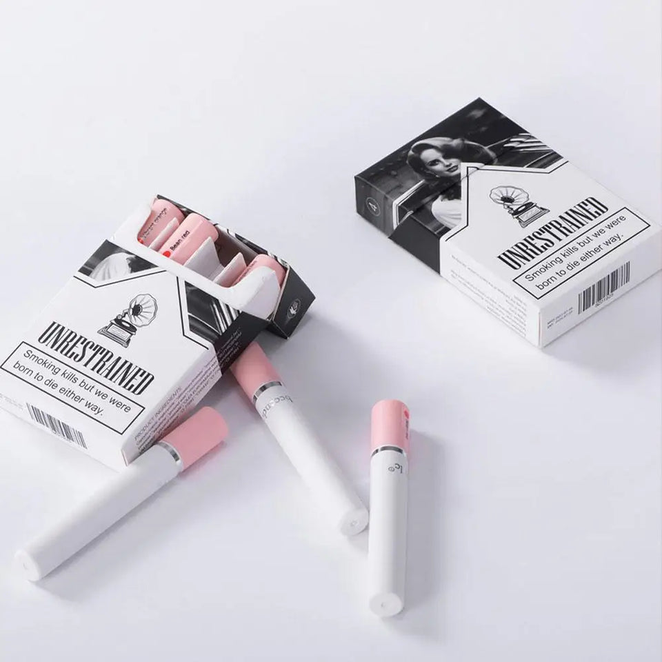 Nuevo Labial Caja de Cigarrillos