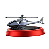 Nuevo Mini Avión Aromático Solar Giratorio- Auto