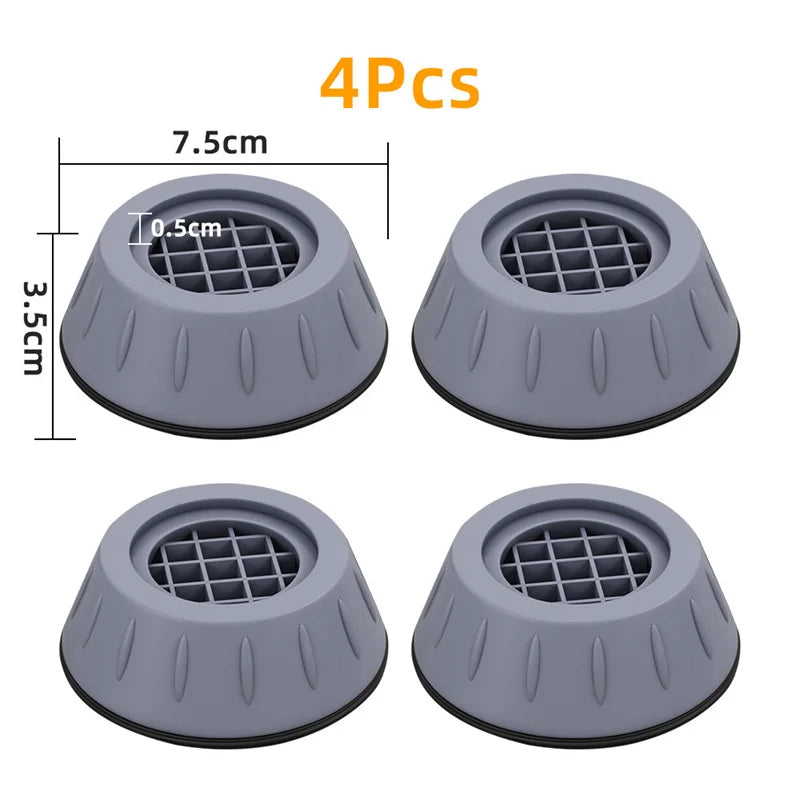 Set de 4 Patas Antivibración Pro