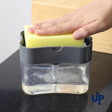 Nuevo Dispensador de Jabón y Esponja de Cocina