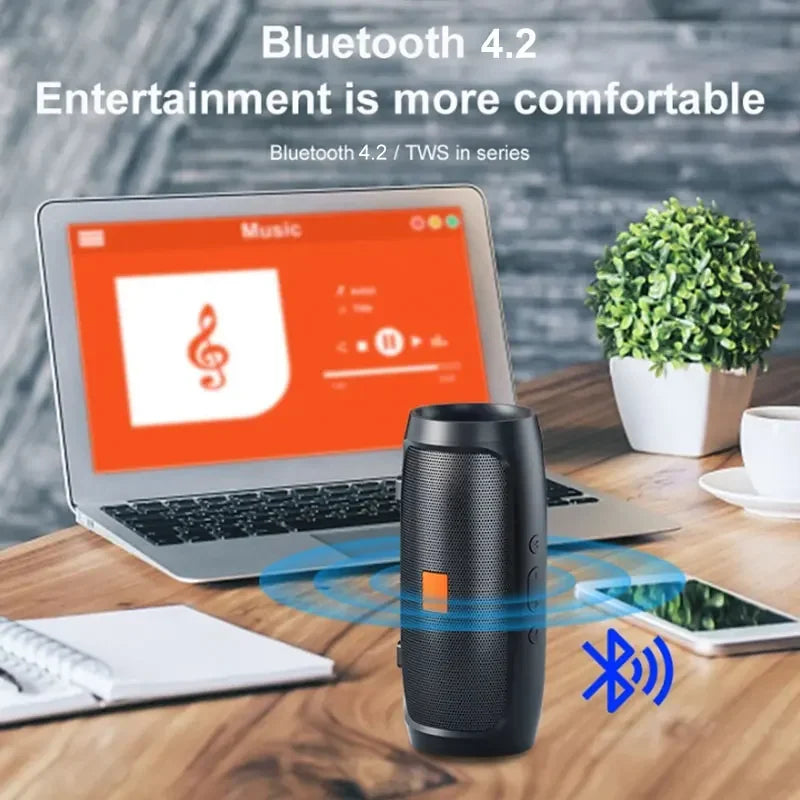 Nuevo Subwoofer Bluetooth Estéreo Portátil Pro