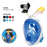 Máscara de Snorkel Todo en Uno